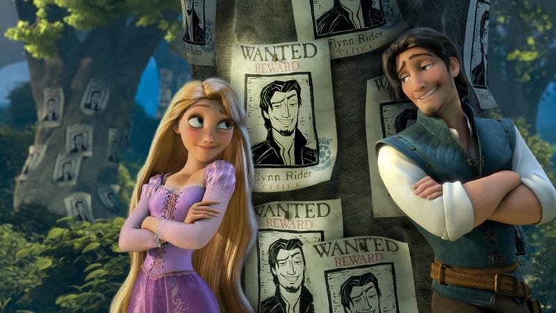 live-action Rapunzel