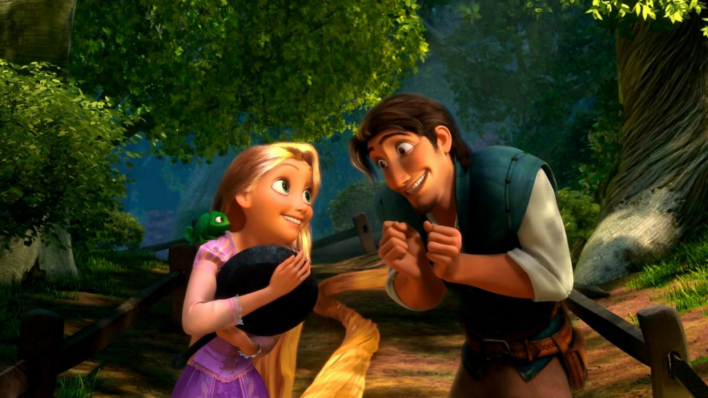 live-action Rapunzel