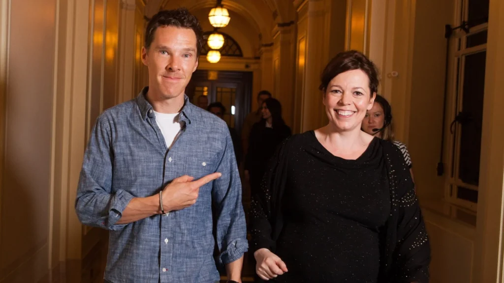 Benedict Cumberbatch Olivia Colman The Roses