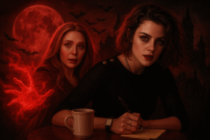 Elizabeth Olsen e Kristen Stewart